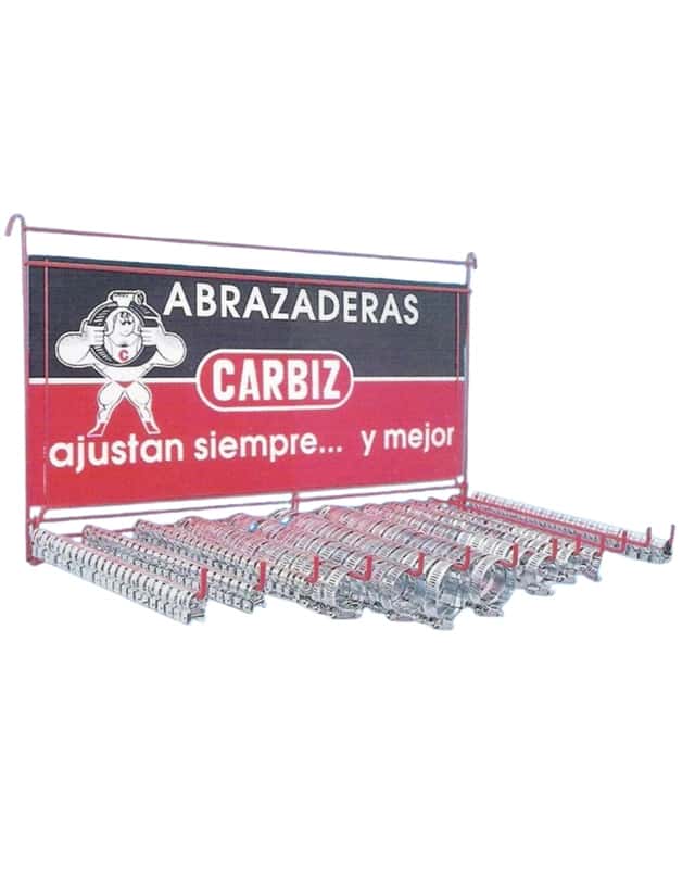 Exhibidor De Abrazaderas