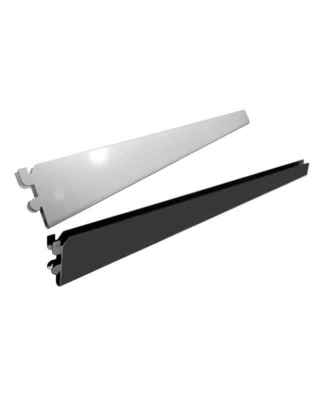Mensula Para Riel De 37 CM. Negra