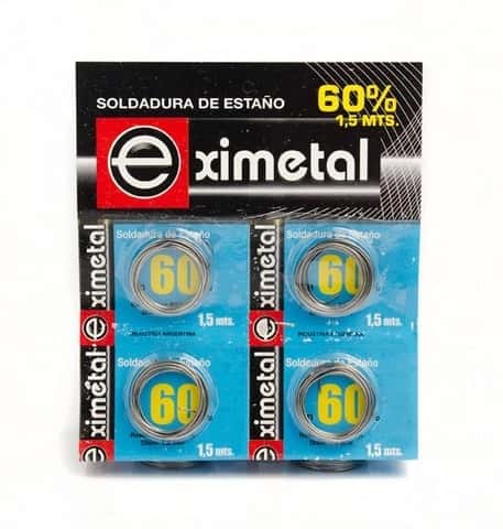 Display De Estaño Al 60 % X 10 Un.