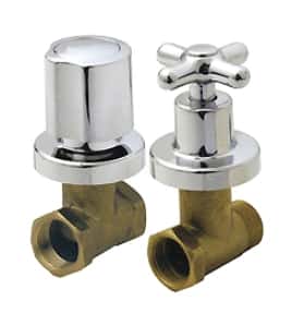 Llave Paso Hierro 3/4 Con Campana M-H
