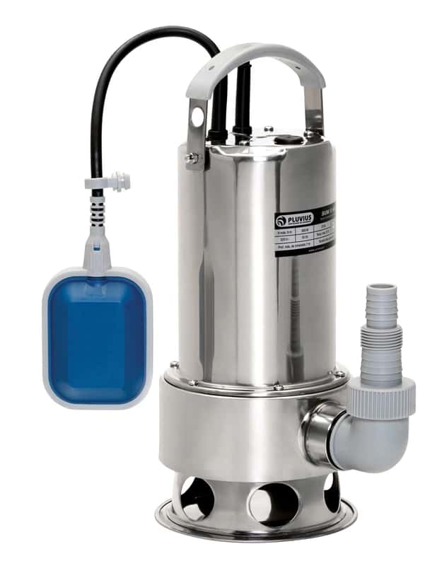 Bomba Sum. Acero Inox. A.Sucia 900 W. Pluvius