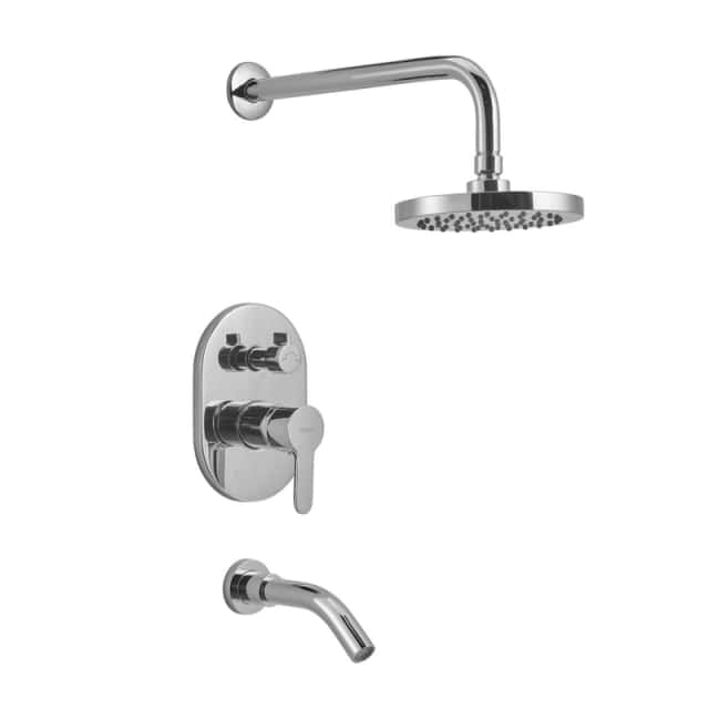 Ducha Embutir C/Transferencia Monocomando Adra Plus 80-203P Peirano