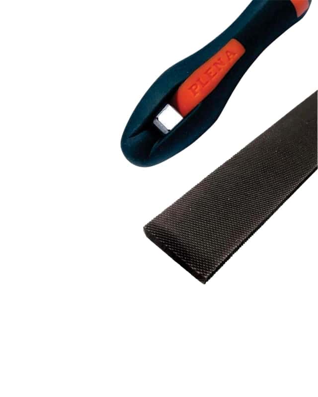 Lima Plana Paralela Bastarda De 25 CM.