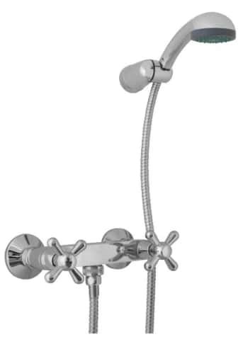 Ducha Ext. S/T. Cr-Cr Volante Cruz "Ares" 454/Cr