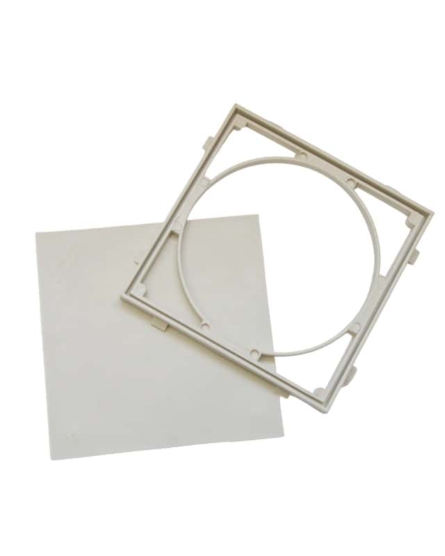 Tapa P/Piso PVC C/Marco 10 X 10