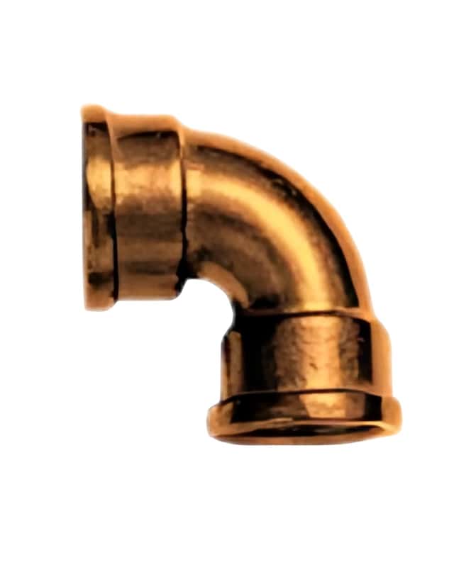 Curva H.H. A 90° 2" Bronce