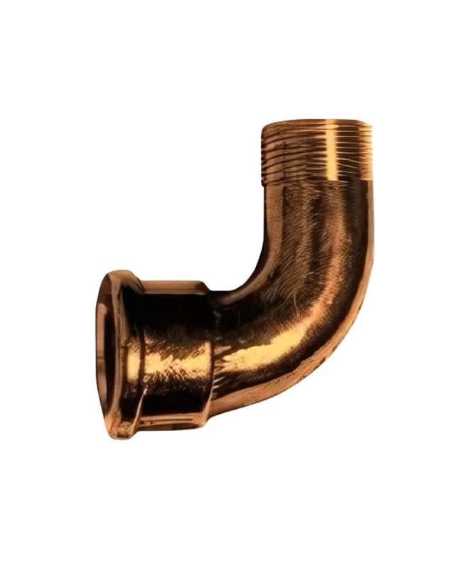 Curva M.H. A 90° 1/2 Bronce