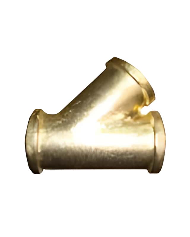 Tee A 45° 1" Bronce