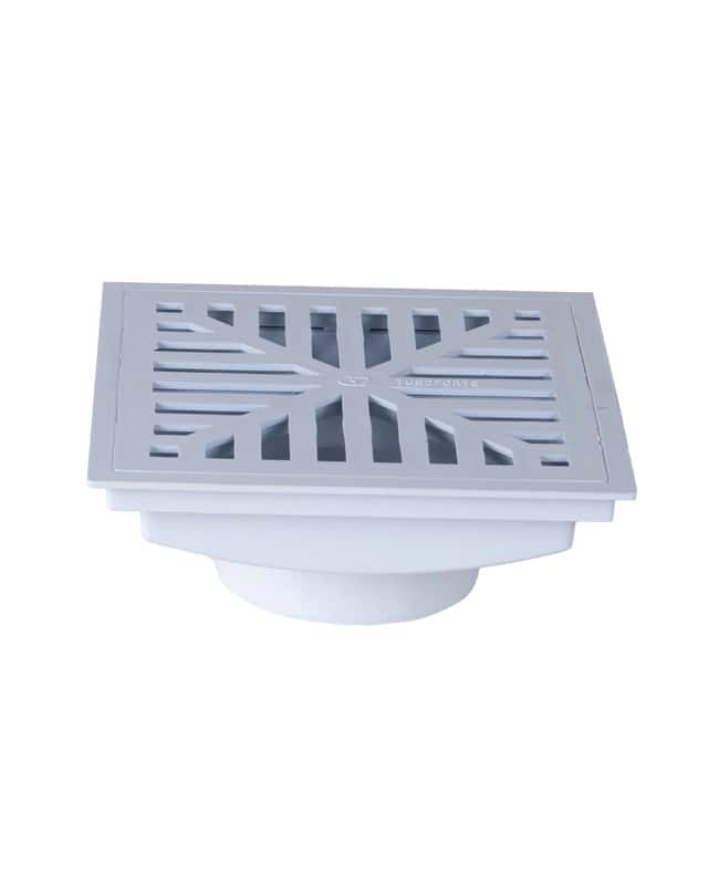 Embudo Vertical (Centro) 60 C/Rejilla PVC