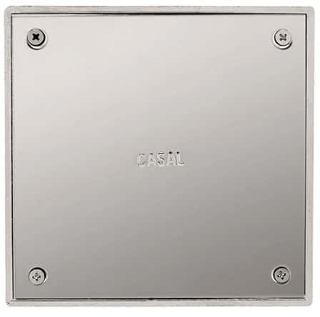 Tapa"Casal" 15 X 15 Doble Cierre Bce Pulido