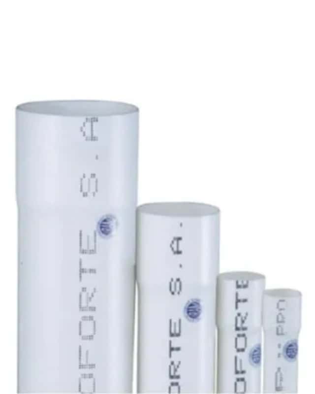 Caño PVC 100 X 1,8 X 4 MTS. Tuboforte