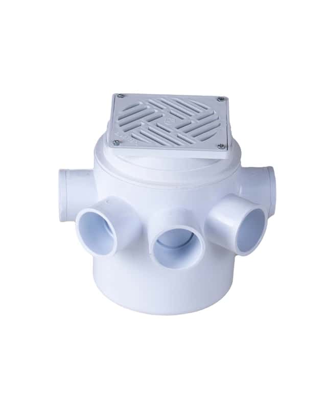Pil. Patio Reja PVC 10 X 10 63 MM. Tuboforte