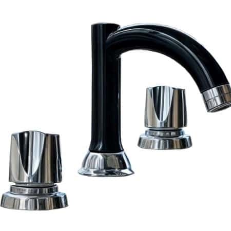 Mezcladora De Baño Negra P/Lavatorio Giniplas