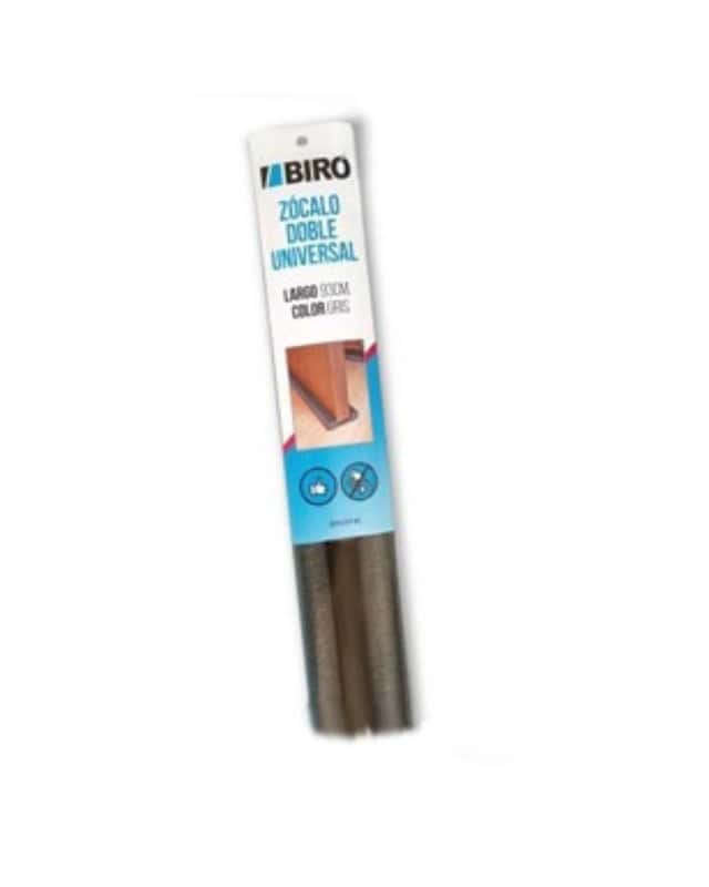 Zocalo Doble Negro 93CM Bajo Puerta