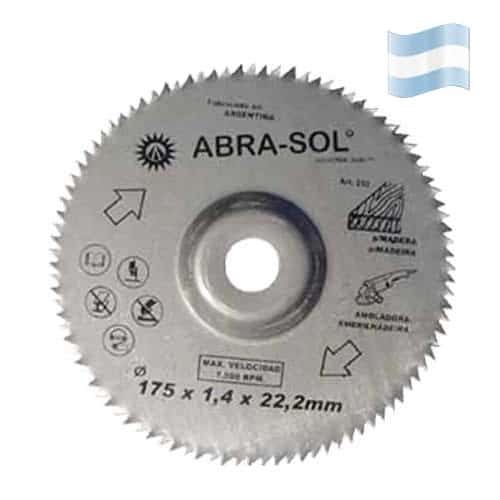 (253) Sierra Circular C/Dep. P/Amoladora 178 MM.