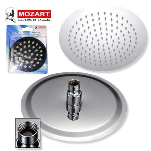 Flor Ducha 8" Cuadrada Acero Inox "Mozart"-8994