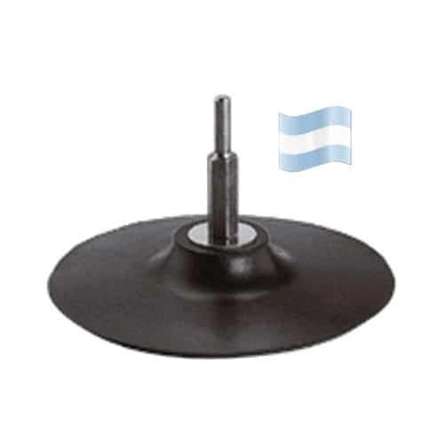 (136) Disco De Goma C/Adaptador 115 MM.
