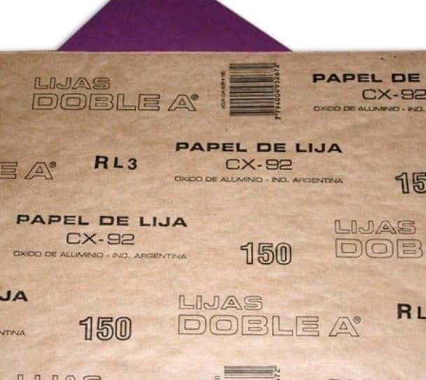 Lija Ox. Aluminio Fino Grano 120/150