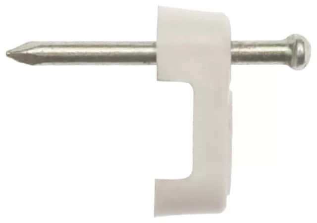 Grampa De Nylon P/Cable Plano Ma 5B X 100 Un.