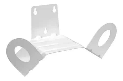 Soporte Manguera Pared Reforzado Blanco