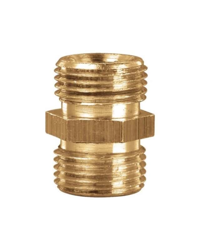 Rosca C/Tuerca P/Virola 1/4 Bronce