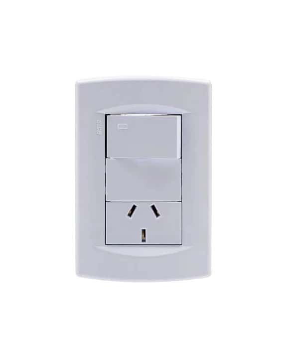 1 Toma Y 1 Interruptor Argentino Completo
