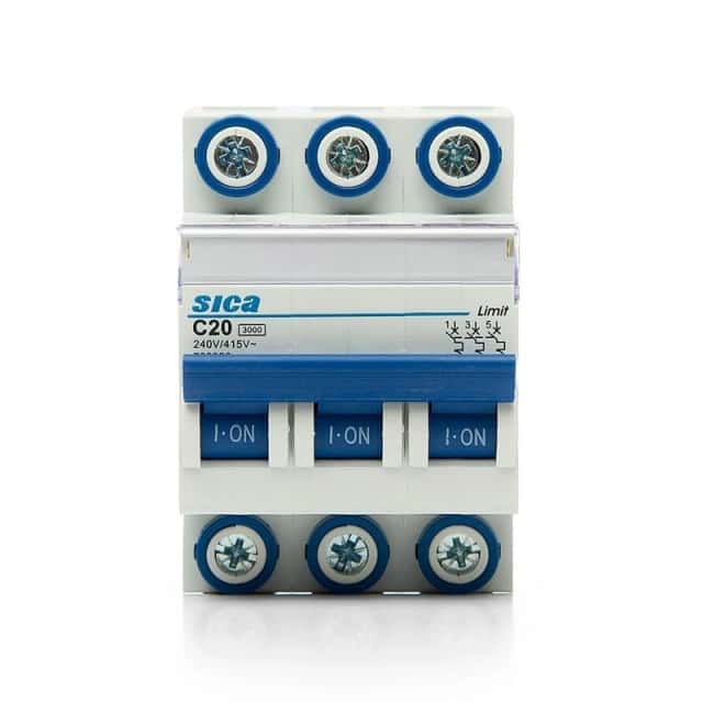 Termica Tripolar 20 Amp.