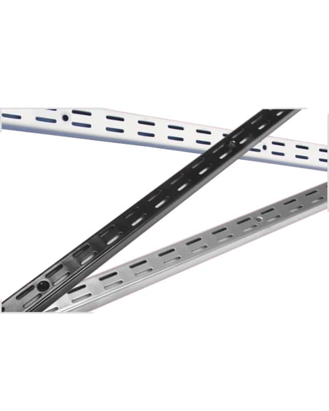 Riel Para Estante De 1,50 MTS. Gris
