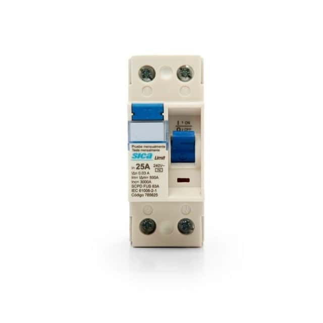 Disyuntor Bipolar 25 Amp.