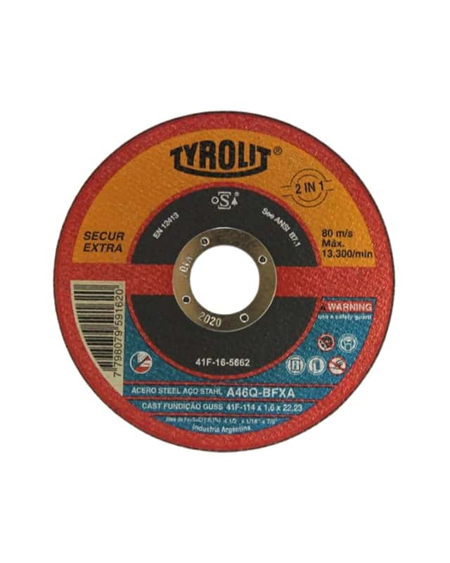 Disco Metal Plano 178 X 1,6 X 22