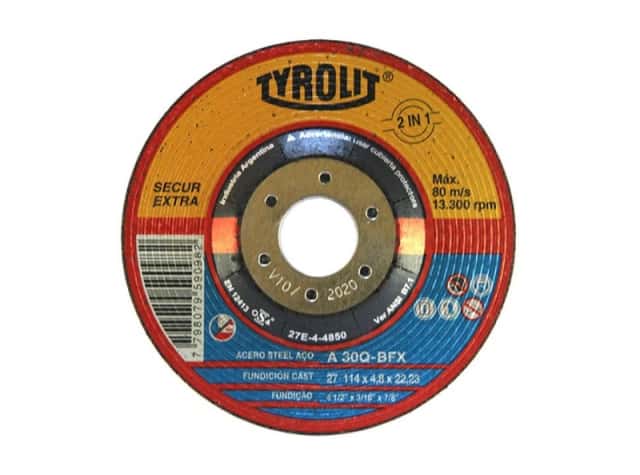 Disco Metal C/Dep. 114 X 4 X 22