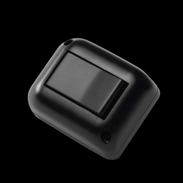 Caja Stik 1 Int Pulsador Negro
