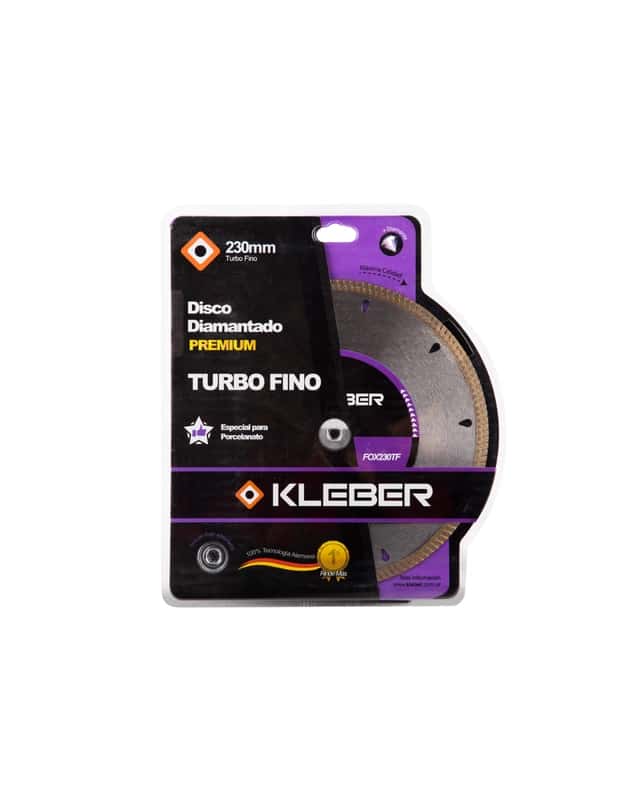 Disco Diamantado Turbo Fino 230 MM.