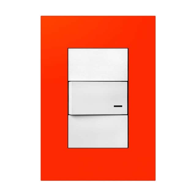 Tapa Platinum 5 X 10 CM. 3 Modulos Naranja