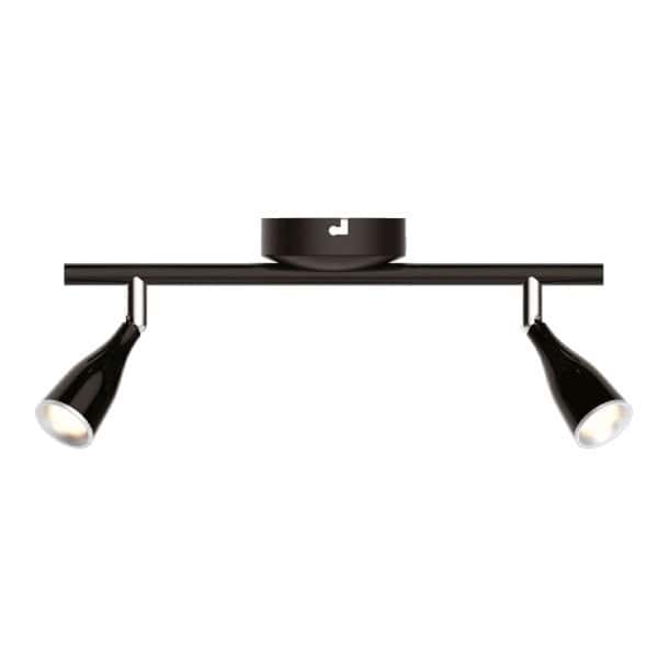 Lum. Fija LED 2 X 4,5 W. Clr Ngr Luz Dia