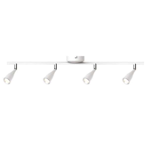 Lum. Fija LED 4 X 4,5 W. Clr Bco L.Calida
