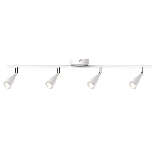 Lum. Fija LED 4 X 4,5 W. Clr Bco Luz Dia