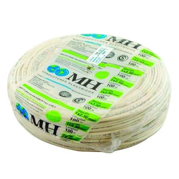 Cable Unipolar 1 X 0,75 Blanco X 100 MTS.