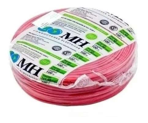 Cable Unipolar 1 X 6 Rojo X 100 MTS.