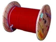 Bobina Cable Unipolar Rojo 1 X 4 X 400 MTS.