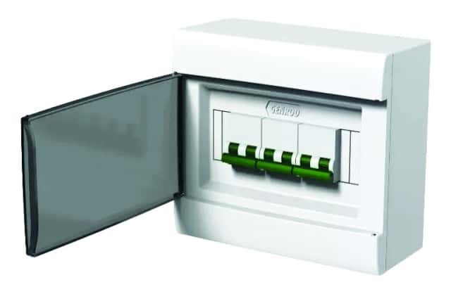 Caja Ext. Tm 4 Bocas S/Tapa Blanca