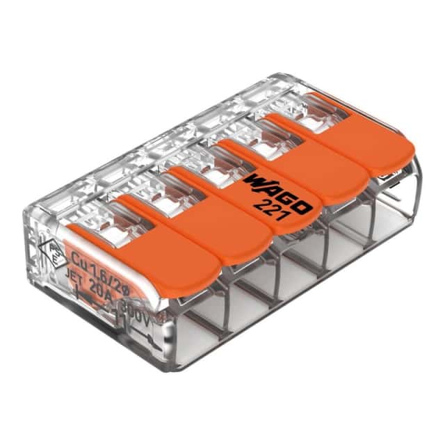 Conector De Empalme De 5 Polos 4MM²