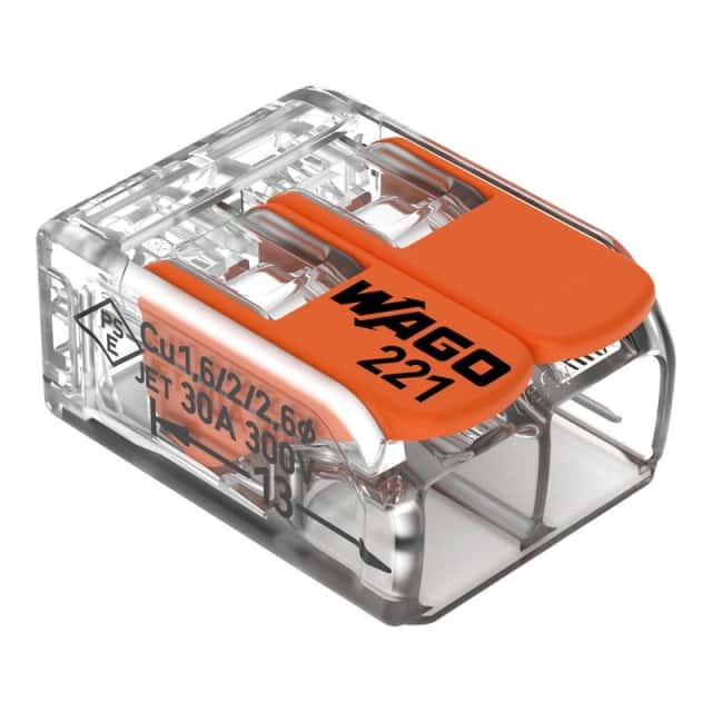 Conector De Empalme De 2 Polos 6MM²