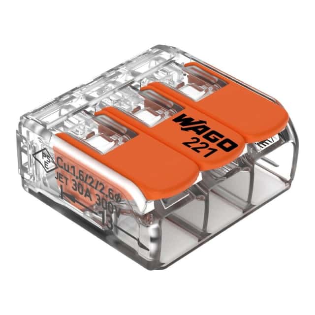 Conector De Empalme De 3 Polos 6MM²