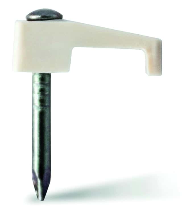 Grampa Cable Chato Nº 10 X 50 Un. Blanca