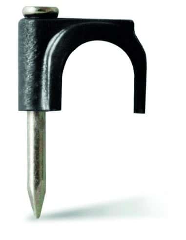 Grampa Cable Coaxil Nº 9 X 50 Un. Negro