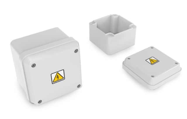 Caja Paso Estanco Blanca 115X115X75