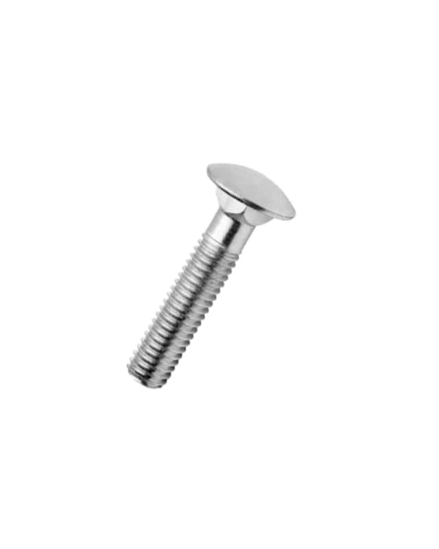 Bulon Cabeza Redonda Galv 1/4 X 2 X 100