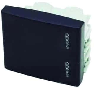 Doble Interruptor Unipolar Grafito
