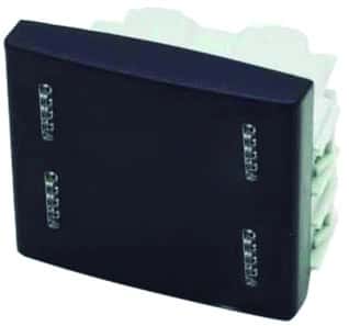 Doble Interruptor Unip. Comb. Grafito